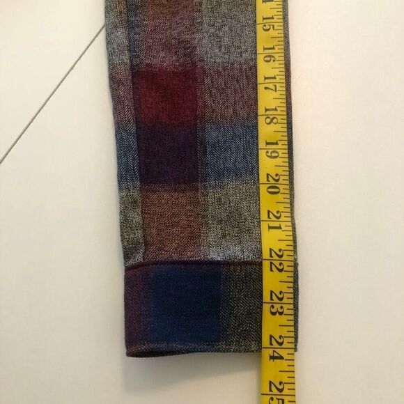 CAbi Collage Coastal Cowgirl, Pearlcore Plaid Jacket Size M - Picture 15 of 16